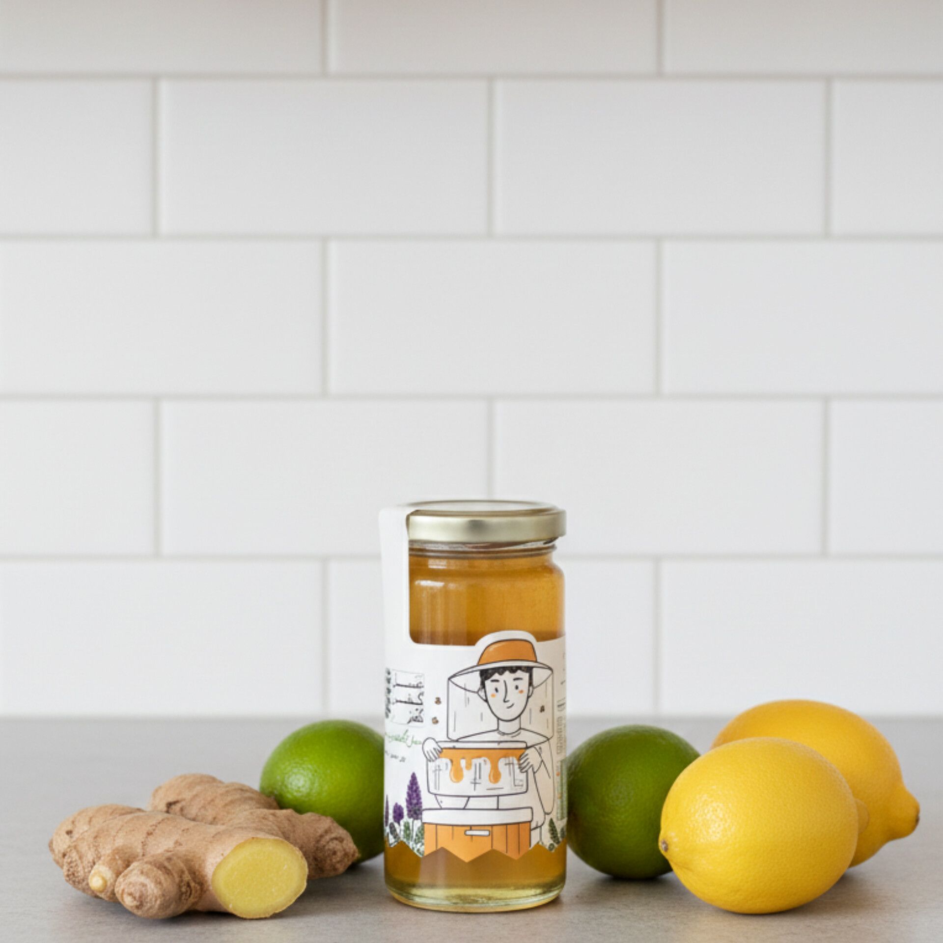 لیمو عسل زنجبیل