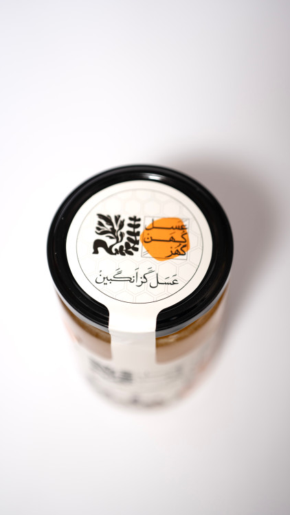 عسل بکر و خام گز انگبین ایرانی