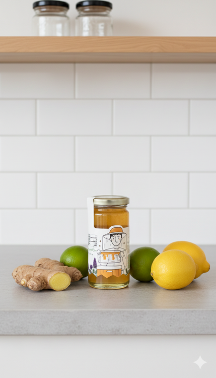 عسل بکر و خام گز انگبین ایرانی