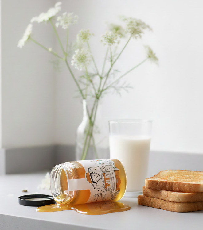 عسل بکر و خام گشنیز ایرانی