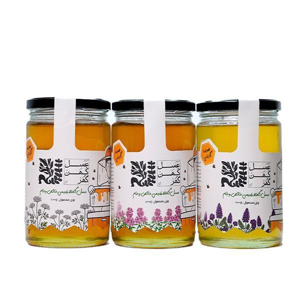 پک خانواده عسل طبیعی ۲.۴ کیلویی